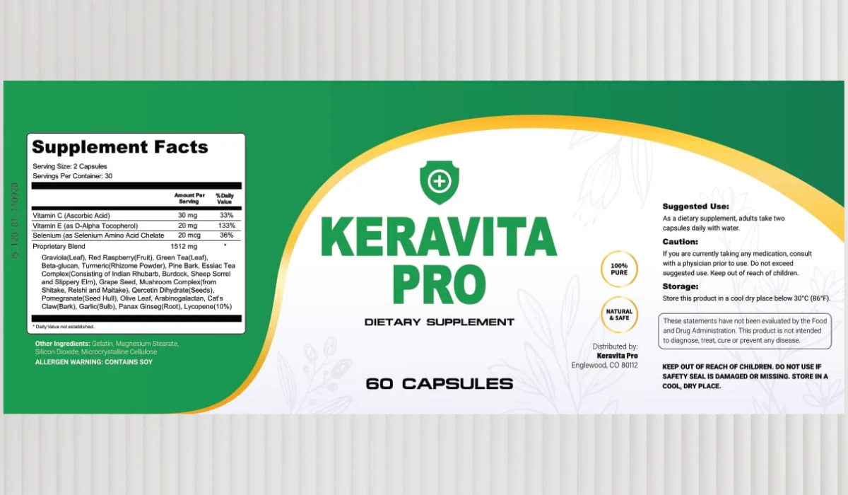 Keravita Pro Supplement Facts